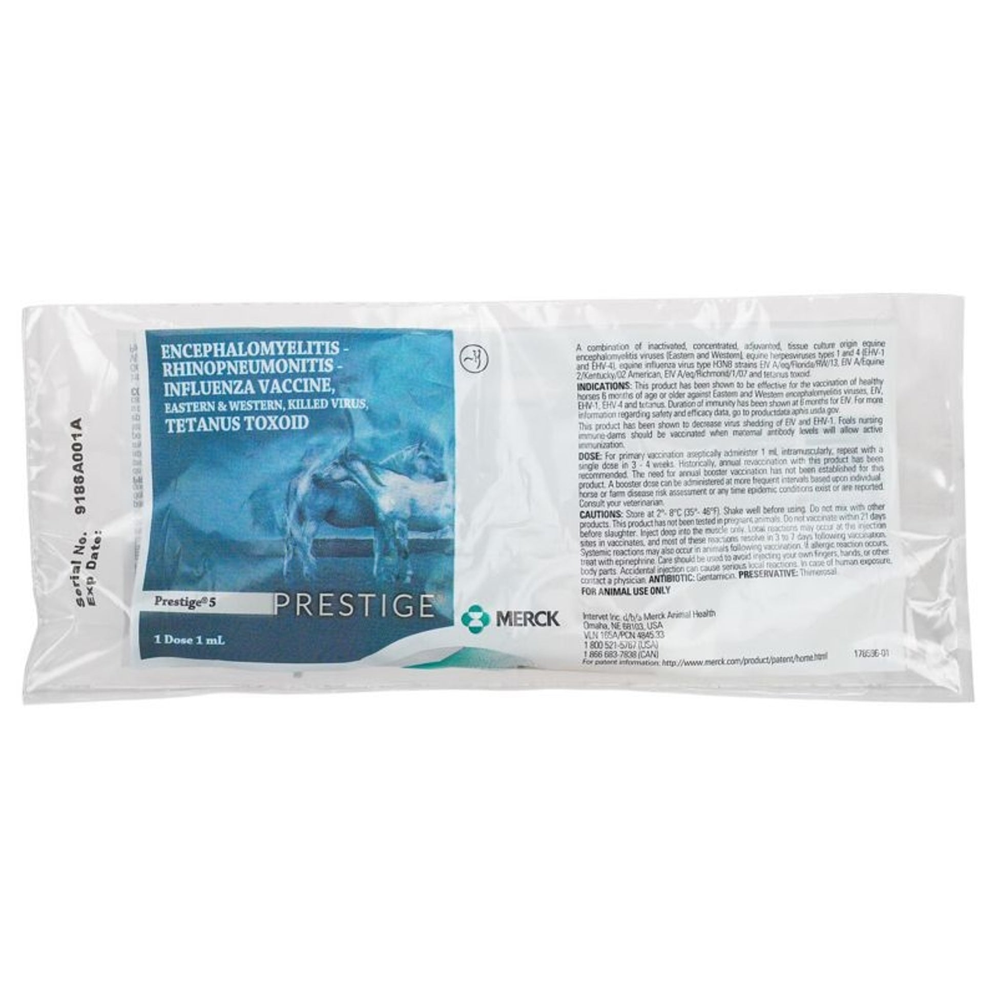 Merck Prestige 5 Vaccine Single Dose