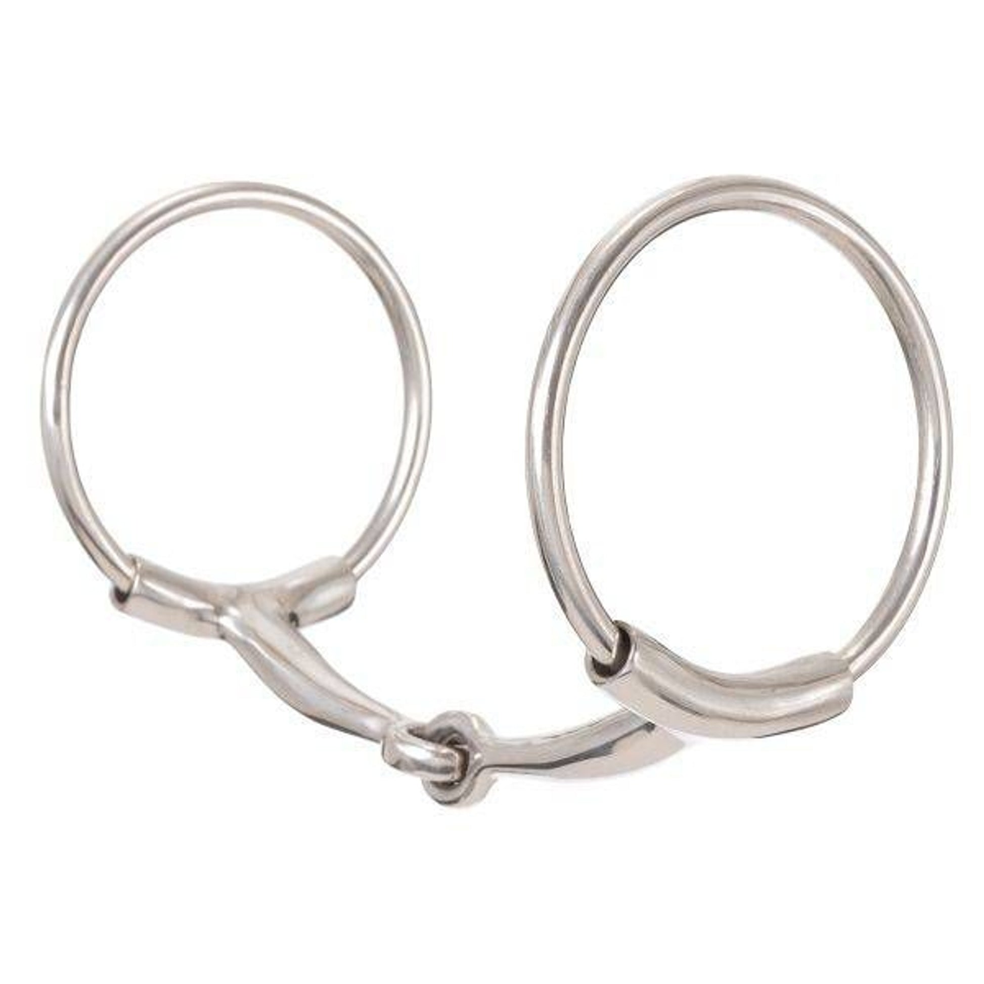 Western SS Pinchless Snaffle O-Ring Bit