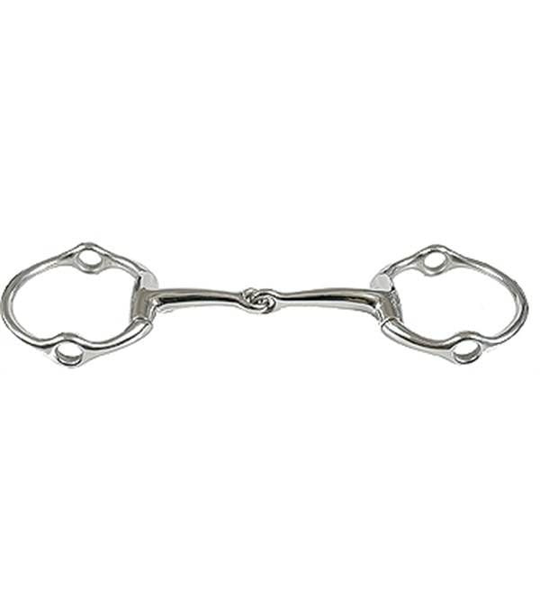 Jacks Cheltenham Gag Bit Stainless Steel 5In